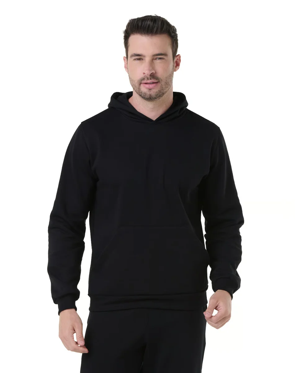 Moletom Canguru com Capuz Masculino